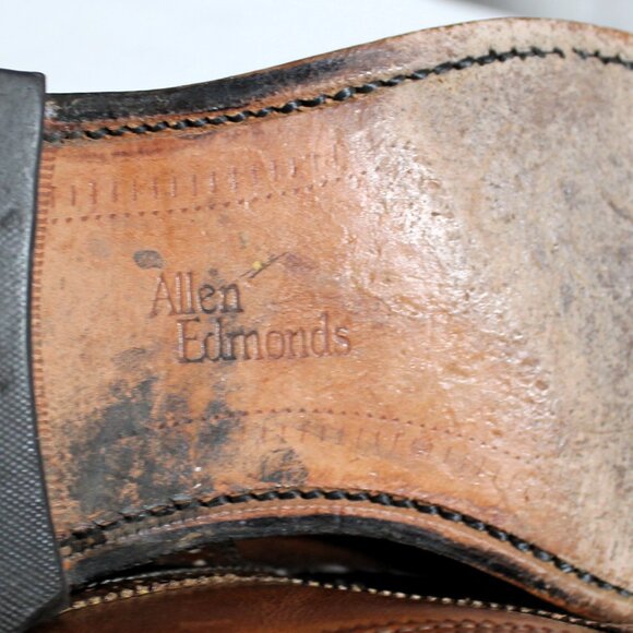 Allen Edmonds Strand Cap Toe Oxfords ~ Chili ~ 9.5D - Picture 9 of 10